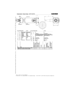 CET1-AR-CRA-CH-50F-SH-C2312 Công tắc/cảm biến an toàn Euchner