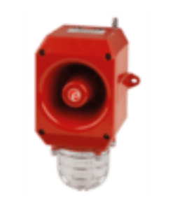 D2xC1X05DC024AS1A1RR Còi báo động kết hợp đèn chớp Xenon 24VDC E2S