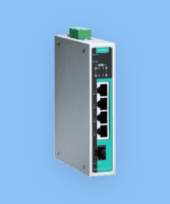 EDS-G205A-4PoE-1GSFP-T Bộ chuyển mạch Gigabit PoE công nghiệp không quản lý Moxa