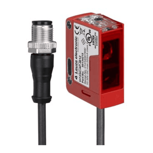 HT25C.XL/4P-200-M12 Cảm biến quang khuếch tán có xóa nền Leuze