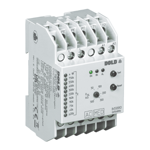 IN 5880/711 Bộ giám sát cách điện cho khu vực y tế Dold
