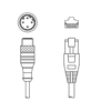 KSS ET-M12-4A-RJ45-A-P7-150 Cáp Ethernet M12 sang RJ45 dài 15 m Leuze