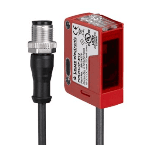 PRK25C.A2/2N-200-M12 Cảm biến quang phản xạ phân cực Leuze