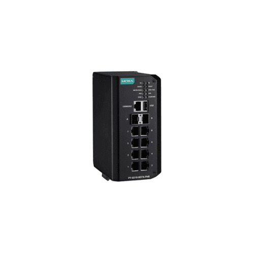 PT-G510-8GTX-PHR-WV Switch Ethernet công nghiệp Gigabit có quản lý Moxa