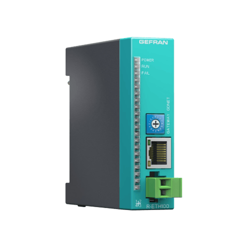R-ETH100 GILOGIK II Mô đun cầu nối Ethernet 100 cho hệ thống I O từ xa Gefran