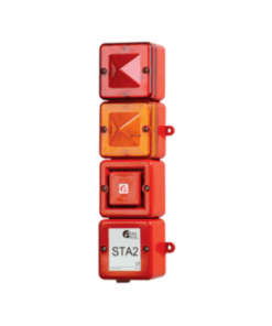 STA2DC024AA0A1R Cụm còi báo động kết hợp tháp 2 đèn cảnh báo 24VDC E2S