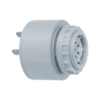 119.004.55 Còi buzzer điện tử lắp âm 3 âm 24VDC màu xám WERMA