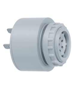119.004.55 Còi buzzer điện tử lắp âm 3 âm 24VDC màu xám WERMA