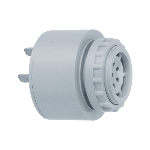 119.004.55 Còi buzzer điện tử lắp âm 3 âm 24VDC màu xám WERMA