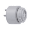 119.068.15 Còi buzzer điện tử lắp âm âm liên tục/xung 24VAC/DC WERMA