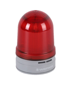 410.862.45 Đèn D85 quay/chớp/nhấp nháy tích hợp còi 24VDC màu đỏ WERMA