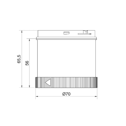 860.640.12 Thiết bị WIN slave performance KS 71 24VAC/DC màu đen WERMA