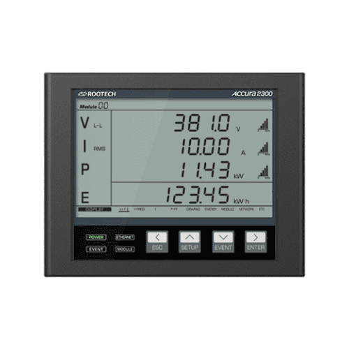 Accura 2300 RS485 AC220V/DC110V Đồng hồ đo điện năng/điện đa năng Rootech