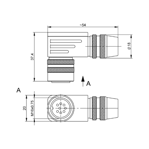 BKS-S 33M-00 Kết nối Balluff