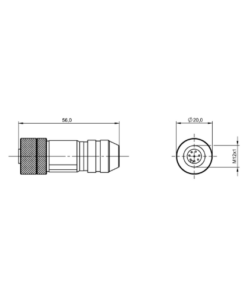BKS-S115-00 Kết nối Balluff