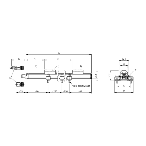 BTL PF1400-1016-C15AA0A0-000S15 Cảm biến vị trí Balluff