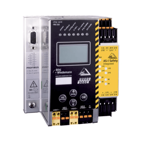 BWU2001 Gateway ASi-3 PROFIBUS tích hợp bộ giám sát an toàn Bihl+Wiedemann Bihl-Wiedemann