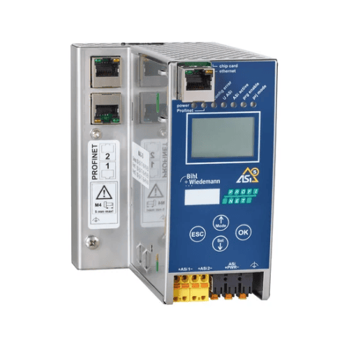 BWU4257 Gateway ASi-5/ASi-3 PROFINET 2 master 8 A Bihl+Wiedemann Bihl-Wiedemann