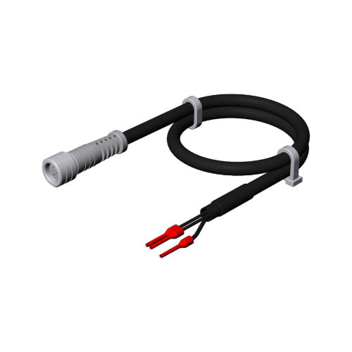C-M08F03-02X025PV03-0-ES-077935 Cáp M8 ba chân dài 3 m cho cảm biến an toàn Euchner