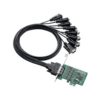 CP-118EL-A Card PCI Express nhiều cổng nối tiếp Moxa