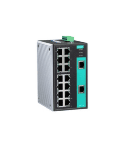 EDS-316-T Switch Ethernet công nghiệp không quản lý 16 cổng- -40 đến 75 °C Moxa