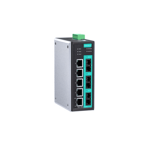 EDS-408A-3S-SC Switch Ethernet công nghiệp quản lý 8 cổng- 3 cổng quang single-mode SC Moxa