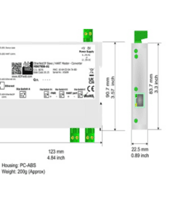 HD67906-A1 Bộ chuyển đổi EtherNet/IP sang HART Master ADFweb