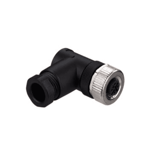 KD 095-4 Đầu nối M12 góc 4 chân Leuze