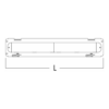 MAX KIT-600 LED 2200 HF-EB3/S PC 840 Bộ kit nâng cấp đèn LED 600 mm- 2200 lm- bộ lưu điện 3 giờ Glamox