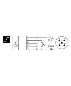 mic+340/IU/TC Cảm biến siêu âm đo khoảng cách 350–5000 mm Microsonic