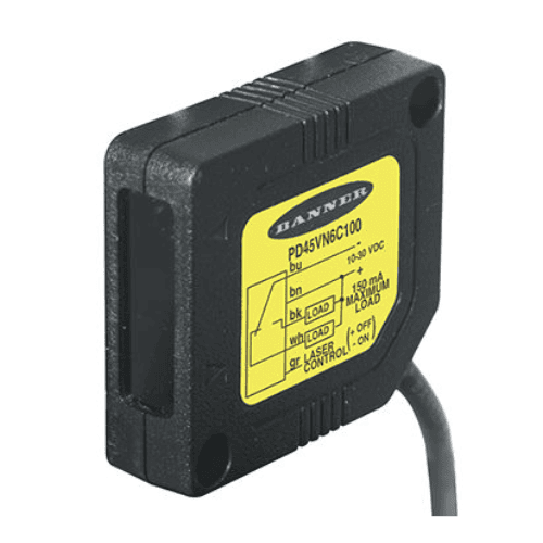 PD45VP6LLPQ Cảm biến quang laser phản xạ phân cực PicoDot Banner