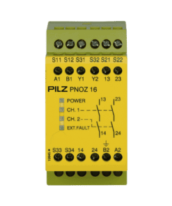 PNOZ 16 230VAC 24VDC 2n/o Art No Rơ-le an toàn giám sát dừng khẩn cấp và cửa bảo vệ Pilz